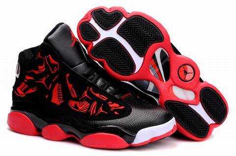 Air Jordan 13 Black And Red Cru Vente En Gros Nike Air Jordan Iii